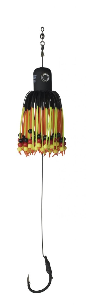 A-STATIC ADJUSTABLE CLONK TEASER 150gr BLACK 1pcs MADCAT