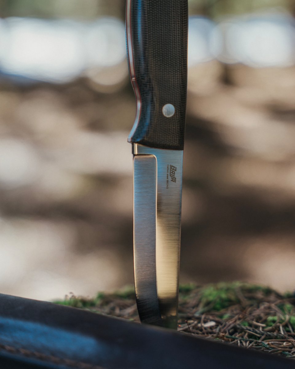 BRISA – Trooper 115 – Green Canvas Micarta – Image 7