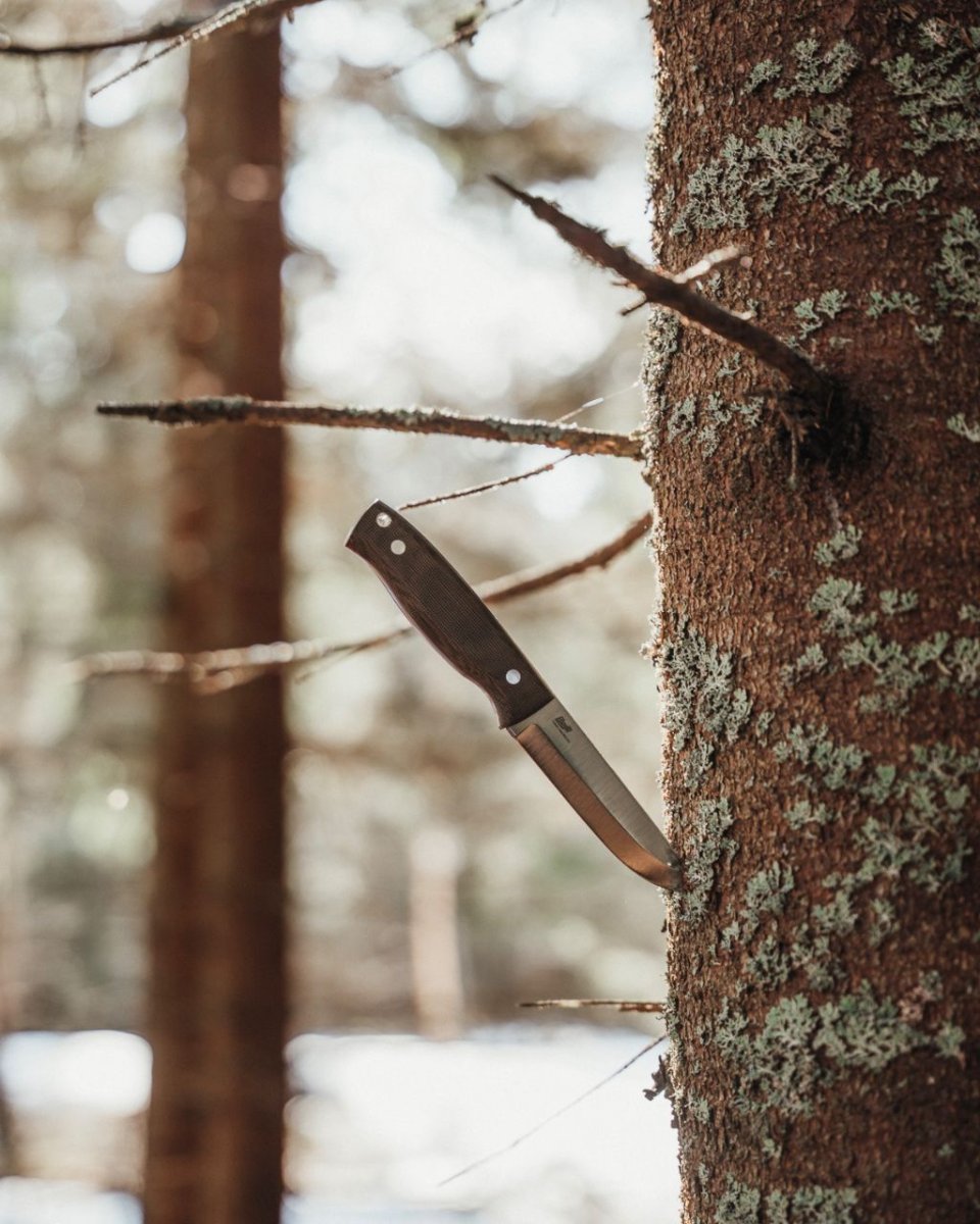 BRISA – Trooper 115 – Green Canvas Micarta – Image 8