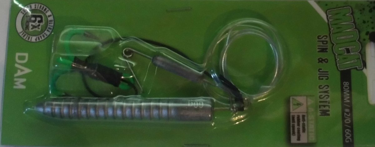 A-STATIC SPIN & JIG SYSTEM 140g MADCAT