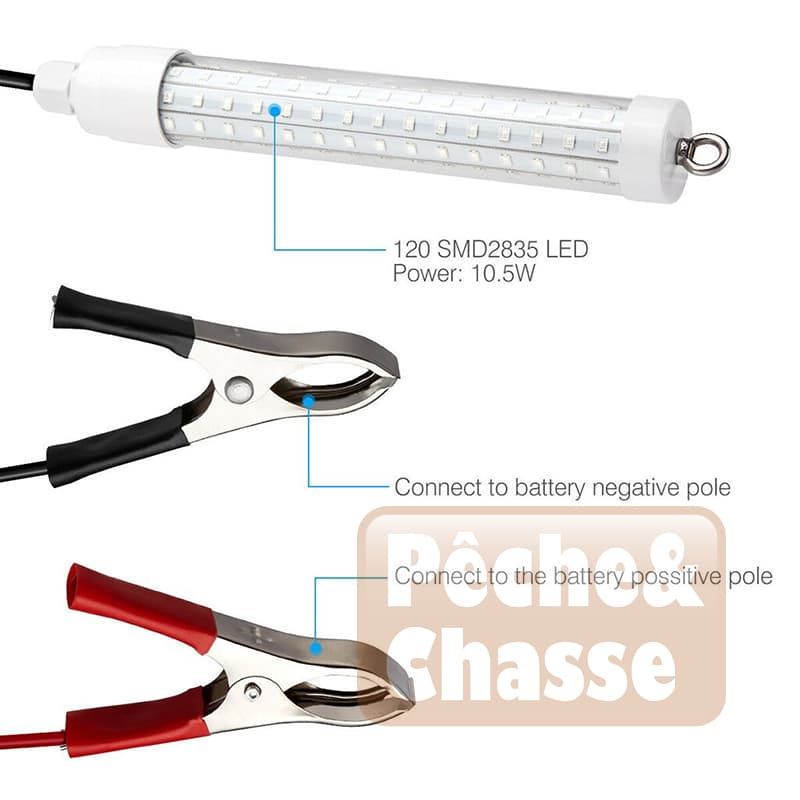 đŁ LuminOcean: AppĂąt lumineux LED 10W Ă 2000 lumens – L’alliĂ© parfait pour la pĂȘche de nuit ! đ â Image 9