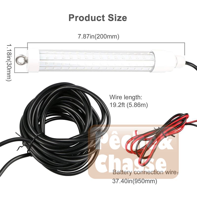 đŁ LuminOcean: AppĂąt lumineux LED 10W Ă 2000 lumens – L’alliĂ© parfait pour la pĂȘche de nuit ! đ â Image 8