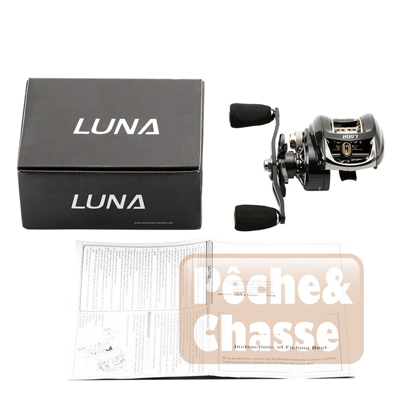 Moulinet Spinning LUNA 7.6:1 Ultra Light – Conçu pour la Pêche au Carnassier avec un maximum de performance ! – Image 8